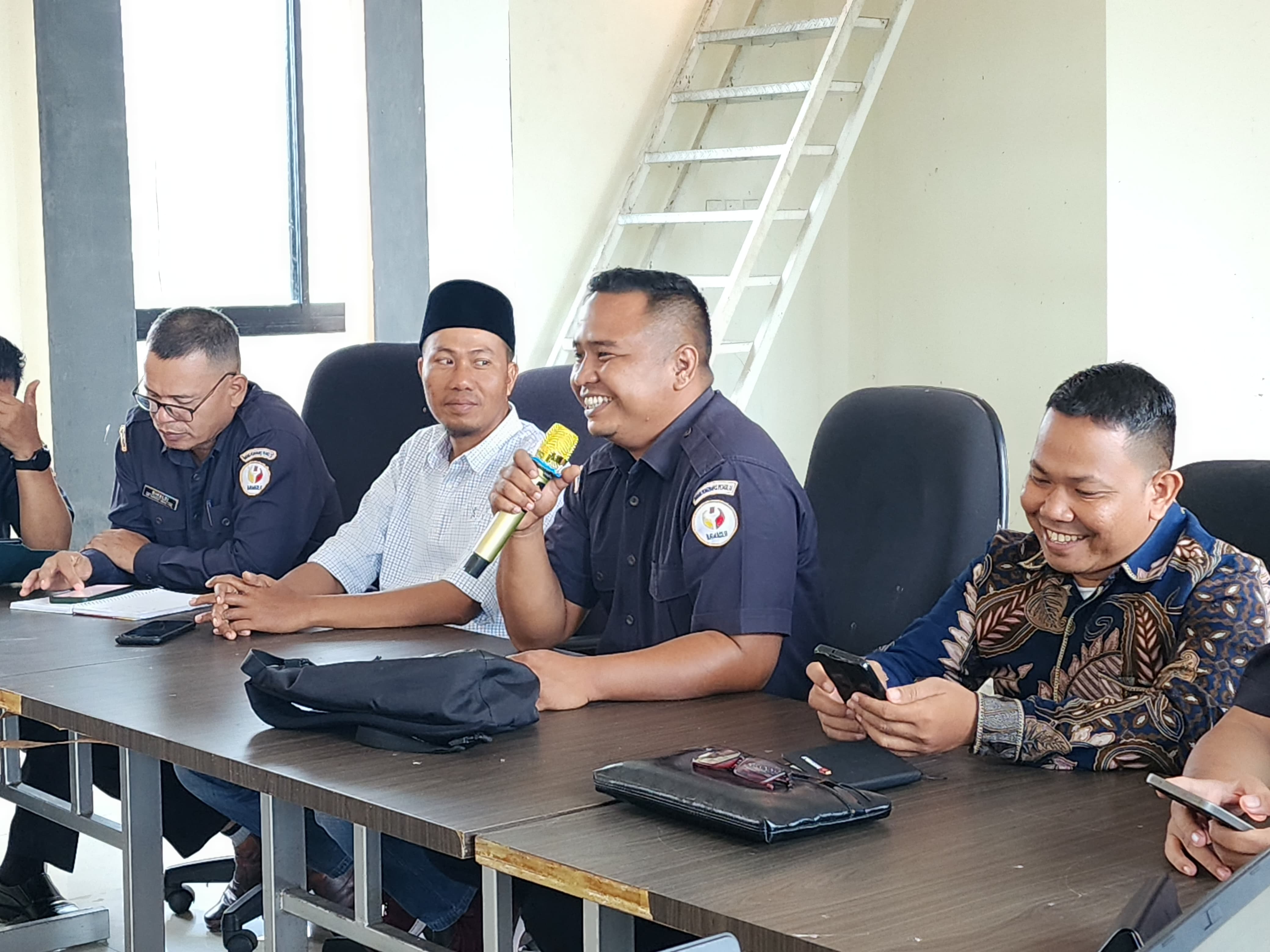 Suasana pelatihan sedang berlangsung